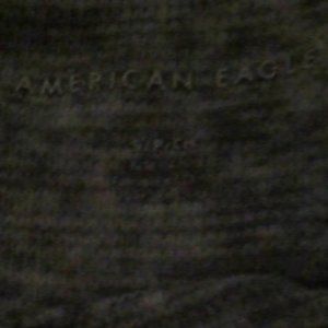 American Eagle crop tight t-shirt